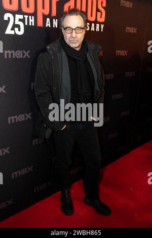 New York, New York, USA. 10th Jan, 2024. Ray Abruzzo attends HBO's ''The Sopranos'' 25th anniversary celebration The Family Dinner at Da Nico Ristorante in New York on January 10, 2024 (Credit Image: © Lev Radin/ZUMA Press Wire) EDITORIAL USAGE ONLY! Not for Commercial USAGE! Stock Photo