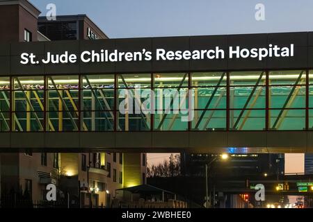 St. Jude Children's Research Hospital in downtown Memphis, Tennessee. (USA) Stock Photo
