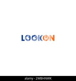 Look On Logo Simple. Eye Icon Stock Vector