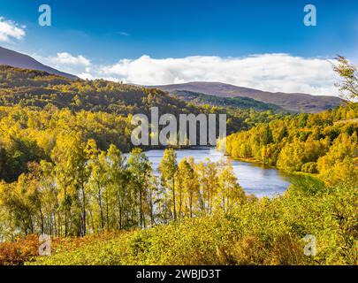 Loch Rannoch in the autumn time, Perthshire, Highlands, Scotland Great Britain UK 2023 Stock Photo