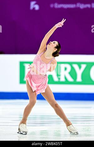 Ana Sofia BESCHEA (ROU), during Women Short Program, at the ISU