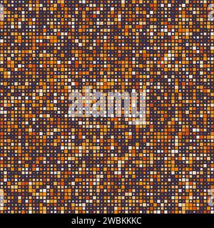 Geometric background. Squares in multiple colors. Warm earthy tones with contrasting neutral accents. Vector illustration. Stock Vector