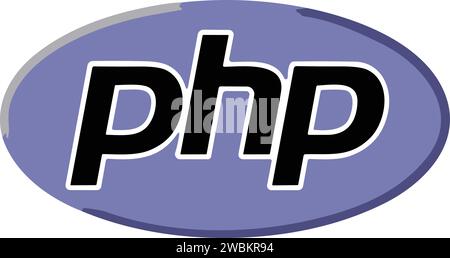 Set of most popular script and programming computer languages logos ...