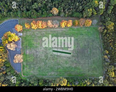 The George Christie Playing Field in Wahroonga, New South Wales, Australia Stock Photo