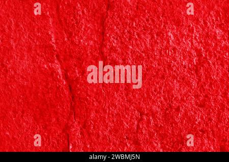 Red abstract background. Background from red stucco. Stock Photo