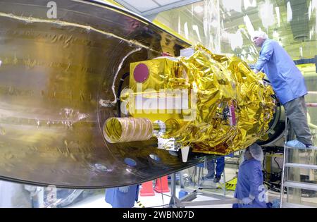 NASA DART spacecraft launch preparation Stock Photo - Alamy