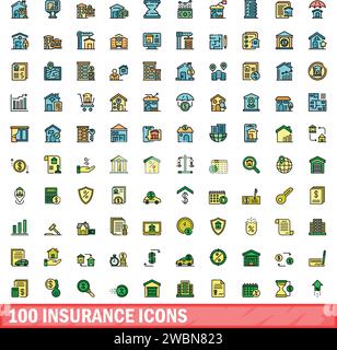 Rental line icons collection. Lease, Tenant, Landlord, Property ...