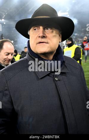 Lazio president Claudio Lotito Roma 29-9-2019 Stadio Olimpico Football ...