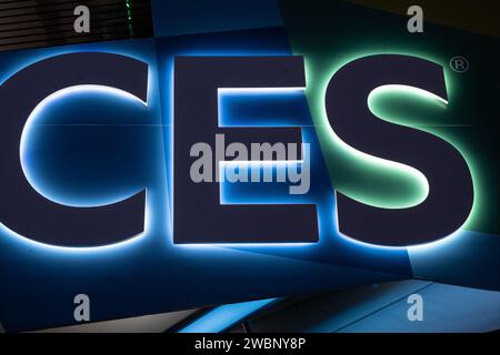 Las Vages, NV, USA. 11th Jan, 2024. View of CES 2024 in Las Vegas, Nevada, on January 11, 2024. Credit: Dee Cee Carter/Media Punch/Alamy Live News Stock Photo