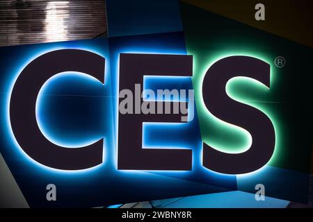 Las Vages, NV, USA. 11th Jan, 2024. View of CES 2024 in Las Vegas, Nevada, on January 11, 2024. Credit: Dee Cee Carter/Media Punch/Alamy Live News Stock Photo