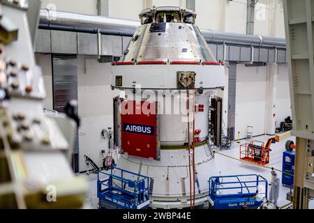 Sls Hwh Module Orion's European Service Module is encapsulated by SAJ fairings inside ...