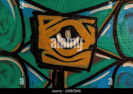graffiti in Albuquerque, New Mexico Stock Photo