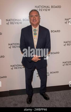 New York, United States. 11th Jan, 2024. NEW YORK, NEW YORK - JANUARY 11: Talee Red Corn attends the 2024 National Board of Review Gala at Cipriani 42nd Street on January 11, 2024 in New York City. Credit: Ron Adar/Alamy Live News Stock Photo