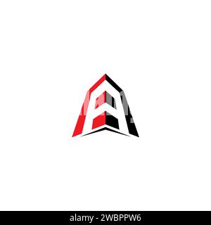 A Building Logo. Letter A Icon. Town Letter A logo Stock Vector