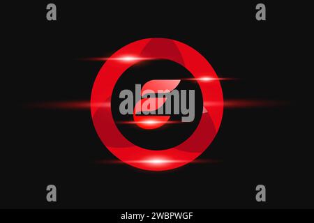 A Red logo Design. Vector logo design for business Stock Vector