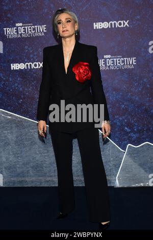Mexico City, Mexico. 11th Jan, 2024. Director Issa Lopez is attending the blue carpet for the TV series premiere of HBO's ''True Detective: Night Country'' at Cineteca Nacional in Mexico City, Mexico, on January 11, 2023. (Photo by Carlos Tischler/Eyepix Group) Credit: NurPhoto SRL/Alamy Live News Stock Photo