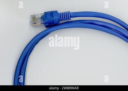 Comm Cable Rj45 Ethernet Rj45 Lan Cable For High Speed Network Communications Stock ...