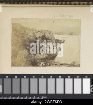 View of a rocky coast in presumably Maine, Anonymous, c. 1880 - in or