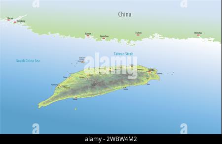 Taiwan Stock Vector