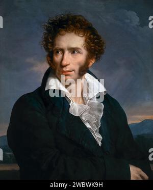 Portrait of Ugo Foscolo (17781827), Italian writer Stock Photo Alamy