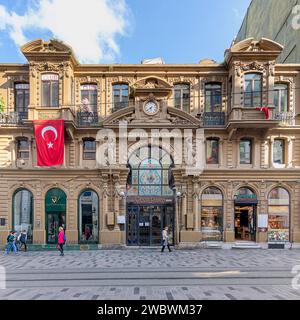 Pera Building Cite de Pera building in Istiklal Street, historical structure with ...