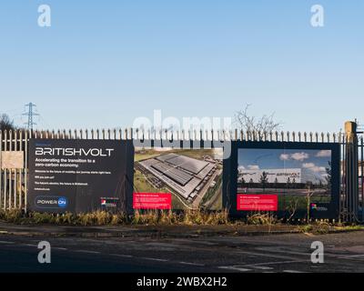 Britishvolt, once valued at over £800m, collapsed and the future of the site is now uncertain. Stock Photo