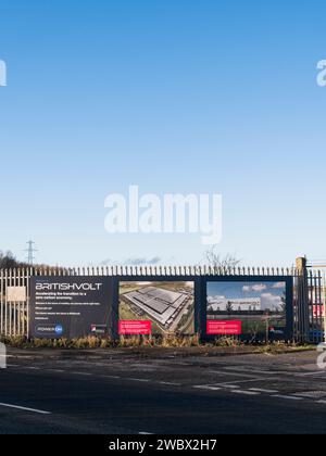 Britishvolt, once valued at over £800m, collapsed and the future of the site is now uncertain. Stock Photo