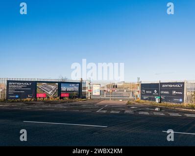 Britishvolt, once valued at over £800m, collapsed and the future of the site is now uncertain. Stock Photo