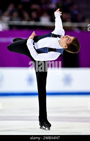 RESHTENKO (CZE), during Men Free Skating, at the ISU European