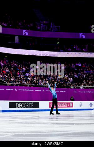 Adam HAGARA (SVK), during Men Free Skating, at the ISU European Figure