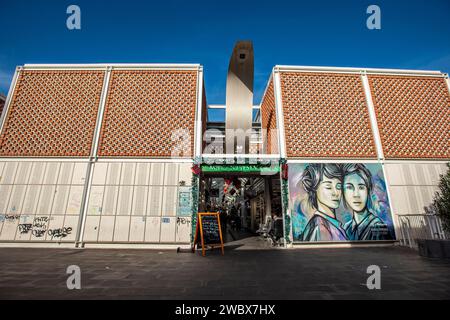 Testaccio market, Rome Stock Photo
