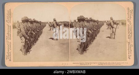 A photograph of Australian Army soldiers marching along Macquarie ...