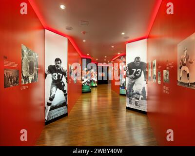 49ers Stadium Marketing Suite / Exhibit Stock Photo