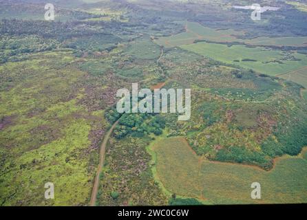 Kauaʻi Hawaiian: , anglicized as Kauai is geologically the second-oldest of the main Hawaiian Islands Stock Photo