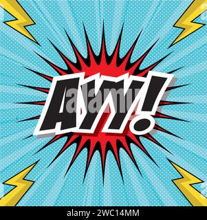 bubble speech OMG text pop art style vector image Stock Vector