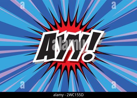 bubble speech OMG text pop art style vector image Stock Vector