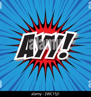 bubble speech OMG text pop art style vector image Stock Vector