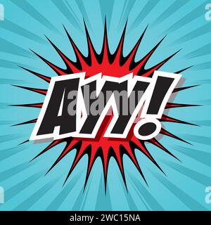 bubble speech OMG text pop art style vector image Stock Vector
