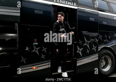 London, UK. 12th Sep, 2020. Hayden Hackney of Middlesbrough arrives at the stadium prior to the Sky Bet Championship match Millwall vs Middlesbrough at The Den, London, United Kingdom, 13th January 2024 (Photo by Juan Gasparini/News Images) in London, United Kingdom on 9/12/2020. (Photo by Juan Gasparini/News Images/Sipa USA) Credit: Sipa USA/Alamy Live News Stock Photo