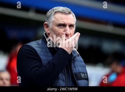 Birmingham City manager Tony Mowbray during the Sky Bet Championship ...