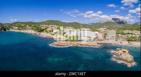 Camp de Mar , municipio de Andrach, Mallorca, balearic islands, Spain Stock Photo