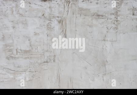 Texture of putty surface, stucco, abstract background, gray concrete wall Stock Photo