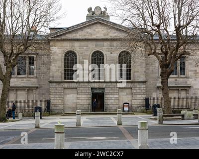 Entrance to Kilmainham Gaol in Dublin city, Ireland. Stock Photo