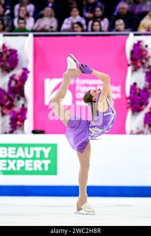 Lorine SCHILD (FRA), during Women Free Skating, at the ISU European