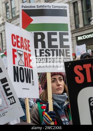 London UK 23 Jan 2024 Pictured L R Director Andrew Haigh And   London Uk 13 Jan 2024 Woman And Placards Hundreds Of Thousands March In London In A Global Day Of Action For A Full Ceasefire In Gaza An End To The Genocide And A Political Solution To Bring Peace And Justice To Palestine Under International Law Israeli Forces Have Killed Over 23000 People Including More Than 10000 Children With Many Bodies Sill Under The Rubble Bombing Has Made Humanitarian Aid And Medical Treatment Impossible And Widespread Deaths From Disease And Starvation Now Seem Inevitable Peter Marshallalamy Live News 2wc2xx6 