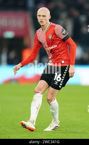 Southampton's Will Smallbone during the Sky Bet Championship match at St Mary's Stadium, Southampton. Picture date: Saturday January 13, 2024. Stock Photo