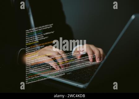 Innovative Programming Concepts Coding with Script Develop and Program Technology IT and Software Engineering system website Stock Photo