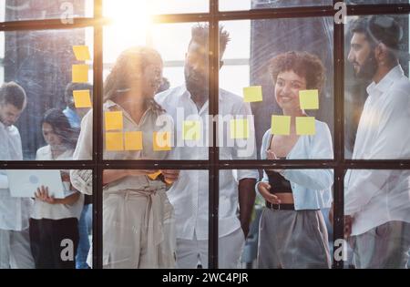 Startup and implementation of a small business project. Stock Photo