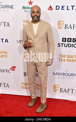 Beverly Hills, USA. 13th Jan, 2024. Jeffrey Wright arriving at the 2024 BAFTA Tea Party held at Maybourne Beverly Hills on January 13, 2024 in Beverly Hills, Ca. © Lisa OConnor/AFF-USA.com Credit: AFF/Alamy Live News Stock Photo