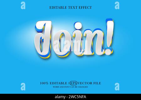 Event title background Editable text effect, 3d text template Stock ...